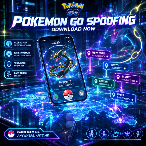 Pokémon GO Spoofing Download | Change Location Anywhere (IOS & ANDRIOD)