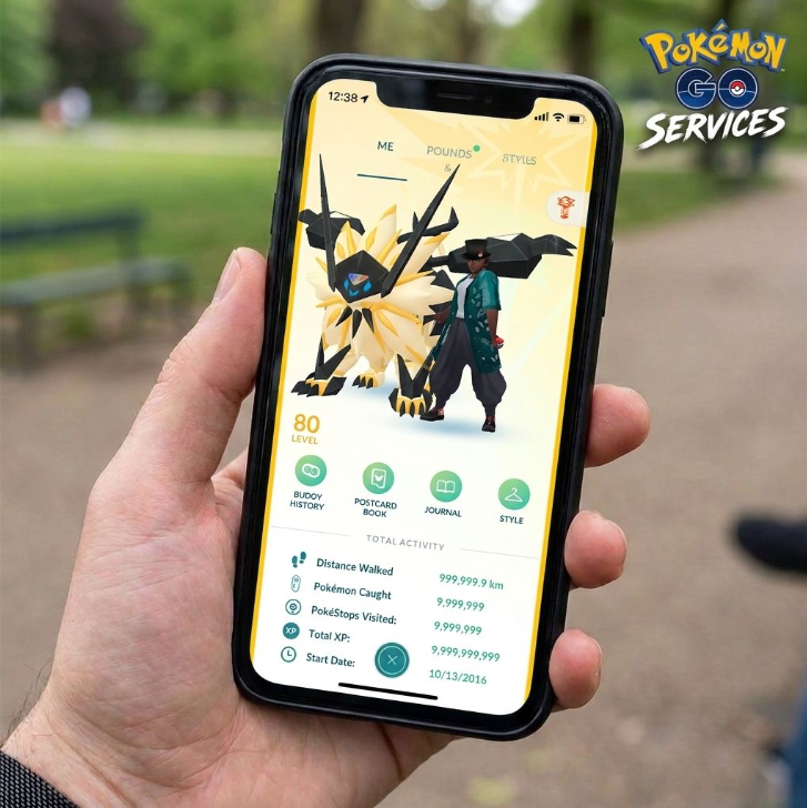 Pokémon GO Maxed-Out Legacy Account (2016) | 45+ Shiny, 50+ Best Buddies, 50K Coins