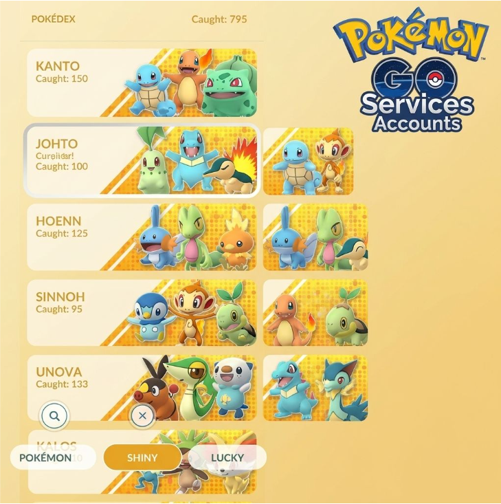Pokémon GO Maxed-Out Legacy Account (2016) | 45+ Shiny, 50+ Best Buddies, 50K Coins