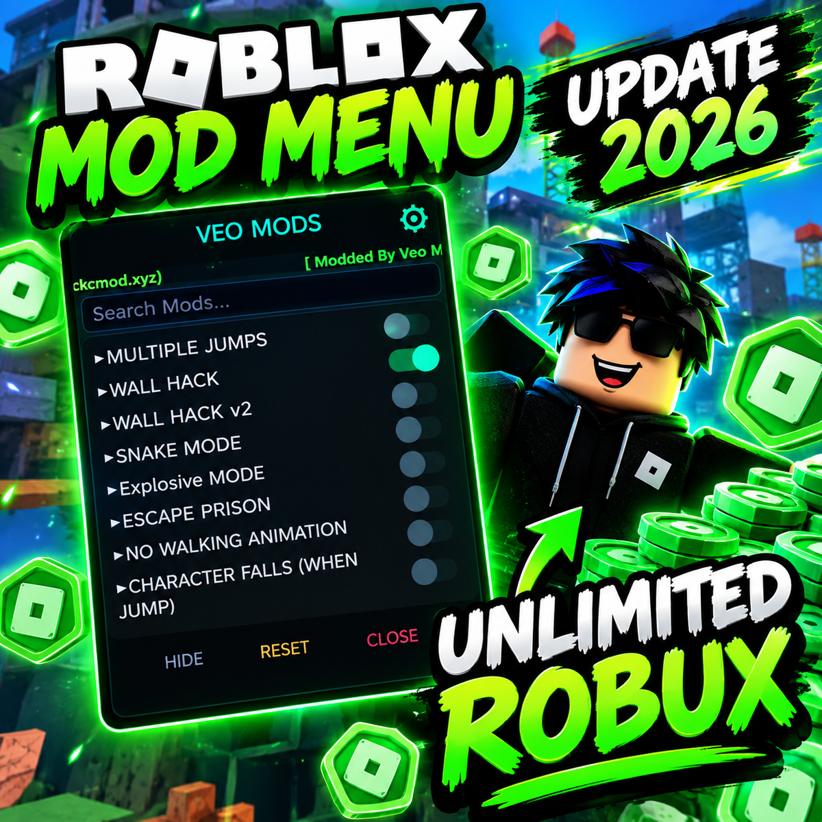 Roblox MOD MENU - Scripts & Robux