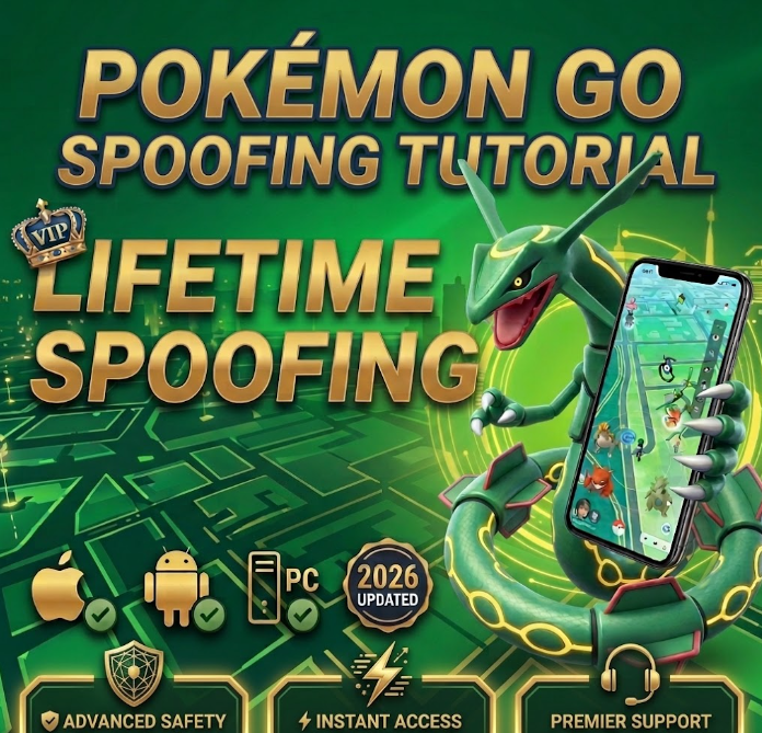 VIP Pokémon GO Spoofing Download | Change Location Anywhere (IOS,ANDRIOD,PC)
